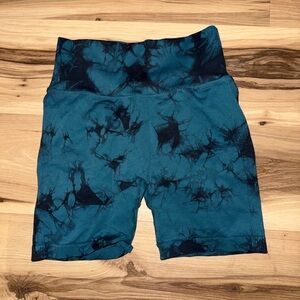 6/$15 Blue Tie-Dye Athletic Shorts